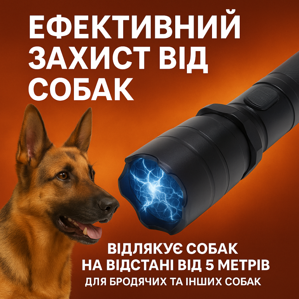 Как защититься от агрессивных и бродячих собак: эффективность электрошокера в Украине