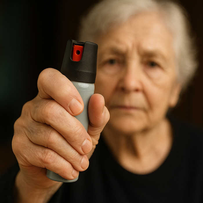 Самооборона без фізичної сили: які засоби підійдуть людям похилого віку