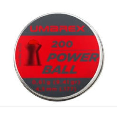 4.1721 Пульки Umarex Powerball 0.61гр. кал.4.5(.177) 200шт.