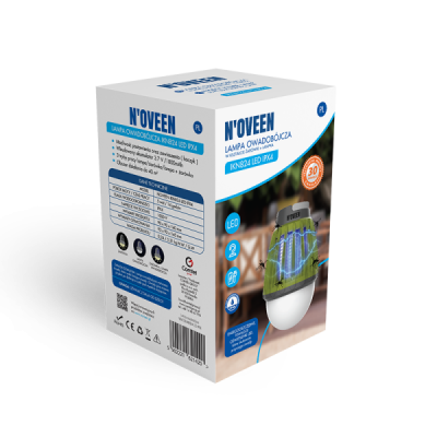 Светодиодная лампа от насекомых аккумуляторная Noveen IKN824 LED IPХ4