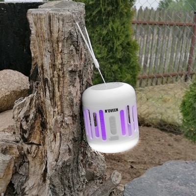 Ловушка насекомых с Bluetooth динамиком и аккумулятором Noveen IKN863 LED IPX4