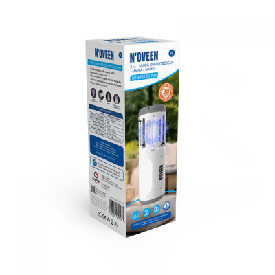 Портативный фонарь от насекомых Noveen IKN853 LED IP44