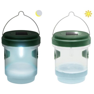 Пастка для комах на сонячній батареї 2 в 1