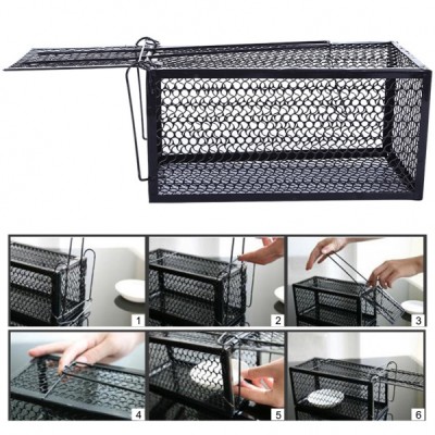 Щуроловка-клітка металева велика