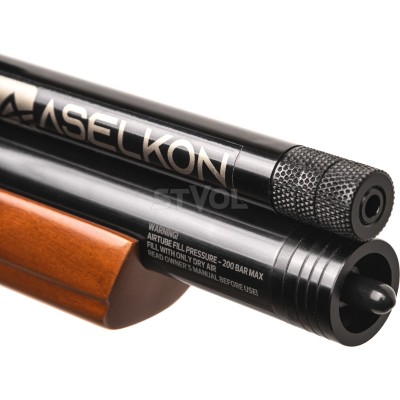 Пневматина PCP гвинтiвка Aselkon MX7-S Wood кал. 4.5 дерево