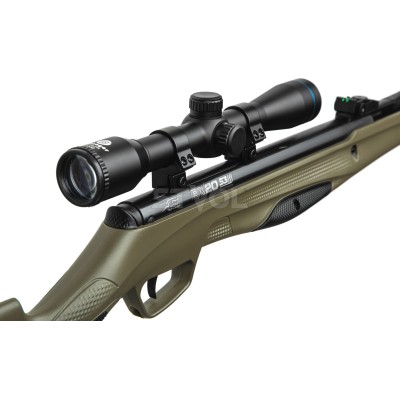 Гвинтівка пневматична Stoeger RX20 S3 Suppressor Green з прицілом 4х32 кал.4.5мм