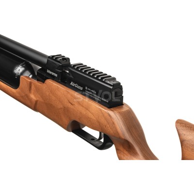 Пневматична PCP гвинтiвка Aselkon MX6 Matte Black кал. 4.5 дерево