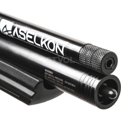 Пневматична PCP гвинтiвка Aselkon MX7-S Black кал. 4.5