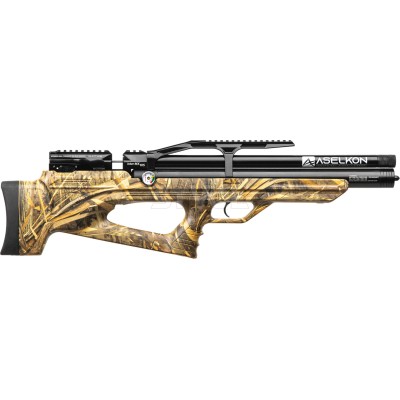 Пневматична PCP гвинтiвка Aselkon MX10-S Camo Max 5 кал. 4.5