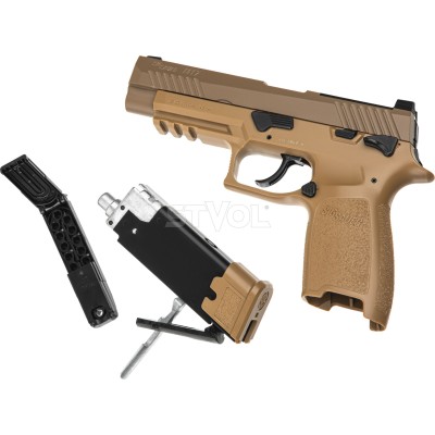 Пістолет пневматичний Sig Sauer P320-M17 Blowback кал.177