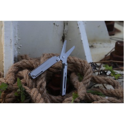 Мини мультитул Roxon M3 с сменными битами, серый