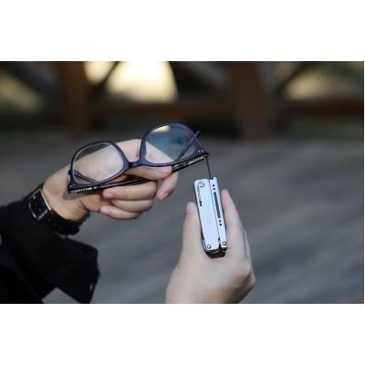 Мини мультитул Roxon M3 с сменными битами, серый