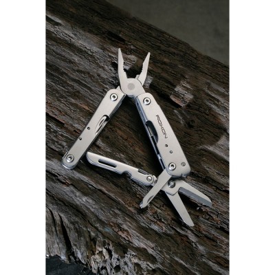 Мини мультитул Roxon M2 с сменными битами, серый