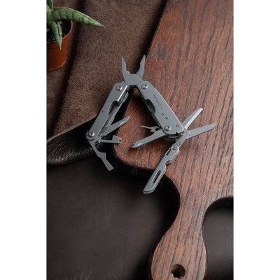 Мини мультитул Roxon M2 с сменными битами, серый