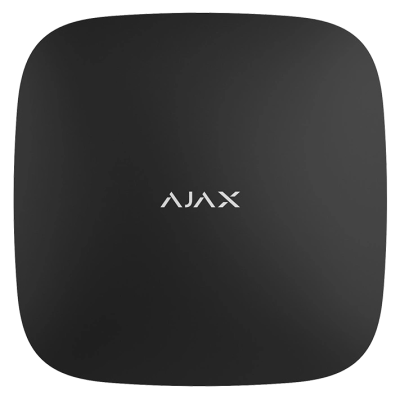Охранная сигнализация Ajax с поддержкой датчиков с фотофиксацией Ajax Hub 2 4G (8EU/ECG) black
