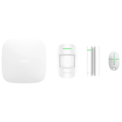 комплект охоронної сигналізації Ajax StarterKit Plus (8EU) UA white