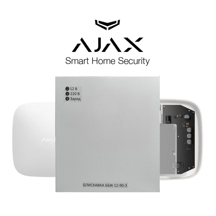 Блок безперебійного живлення Блискавка ББЖ 12-90-3 для Ajax Hub(2G
